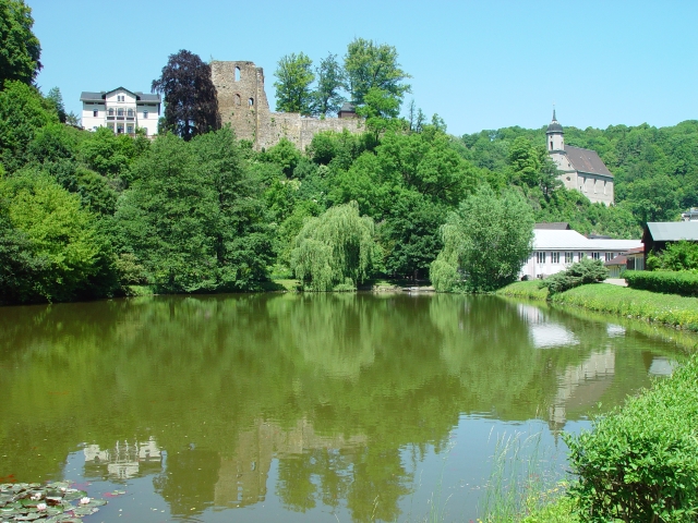 Schlossteich Tharandt am Campus