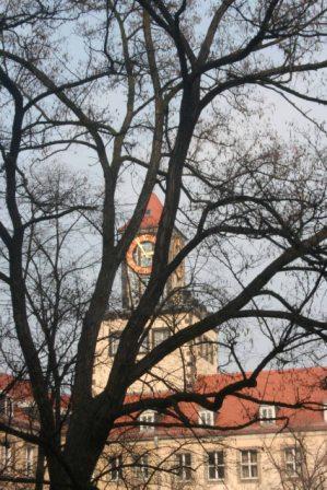 Weberplatz vom Innenhof