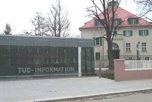 Gebäude der TUD-Information