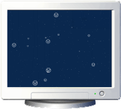 Download Bilschirmschoner "Sternenflug"